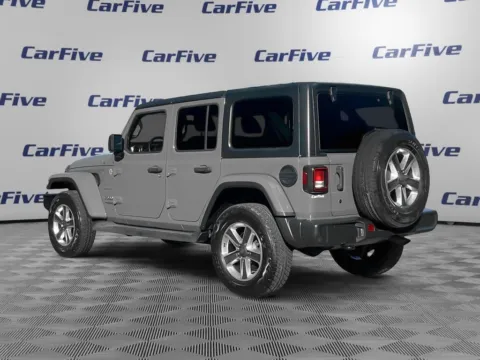 Another view of 2018 Jeep Wrangler Unlimited Sahara for sale in Plaistow, NH at CarFive Plaistow, NH