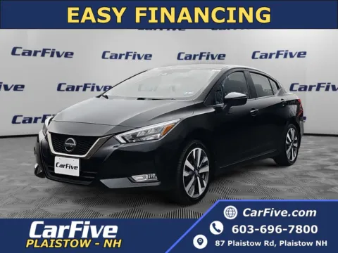 Black 2020 Nissan Versa 1.6 SR for sale in Plaistow, NH