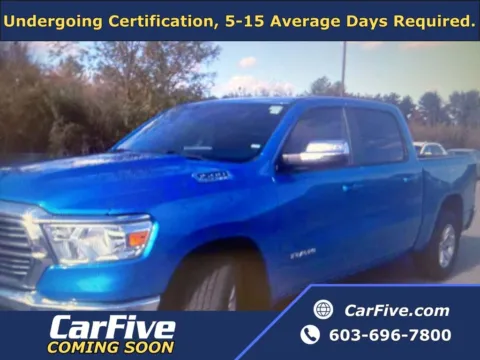 Blue 2024 Ram 1500 Laramie for sale in Plaistow, NH