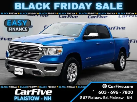 Blue 2024 Ram 1500 Laramie for sale in Plaistow, NH