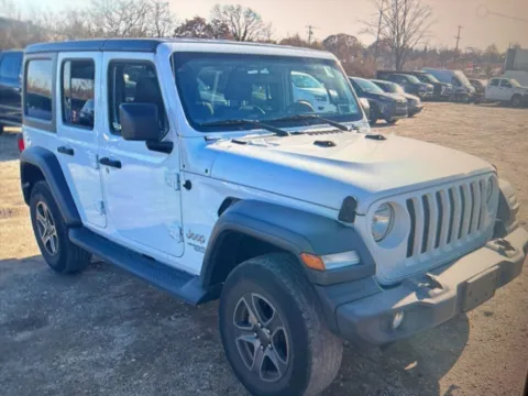 Another view of 2018 Jeep Wrangler Unlimited Sport S for sale in Plaistow, NH at CarFive Plaistow, NH