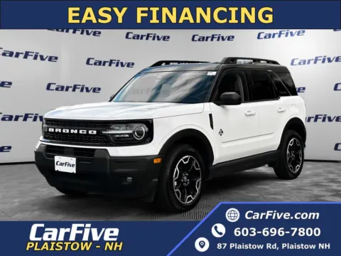 White 2025 Ford Bronco Sport Outer Banks for sale in Plaistow, NH