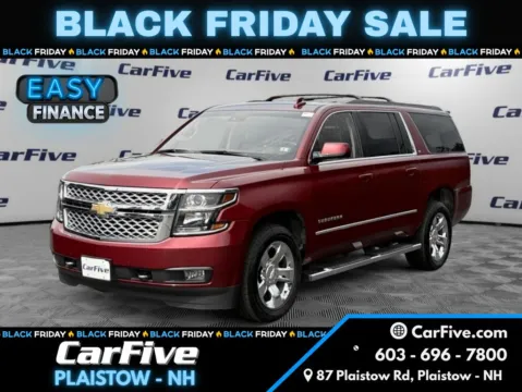 Red 2019 Chevrolet Suburban LT for sale in Plaistow, NH