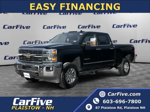 Black 2016 Chevrolet Silverado 2500HD LTZ for sale in Plaistow, NH