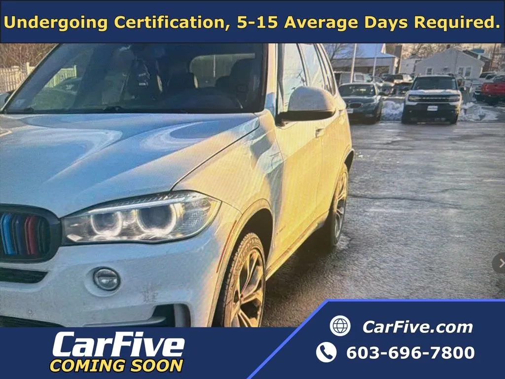 White 2017 BMW X5 sDrive35i for sale in Plaistow, NH