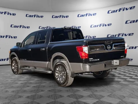 Another view of 2018 Nissan Titan Platinum Reserve for sale in Plaistow, NH at CarFive Plaistow, NH