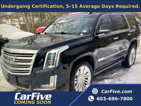 Black 2019 Cadillac Escalade Platinum Edition for sale in Plaistow, NH