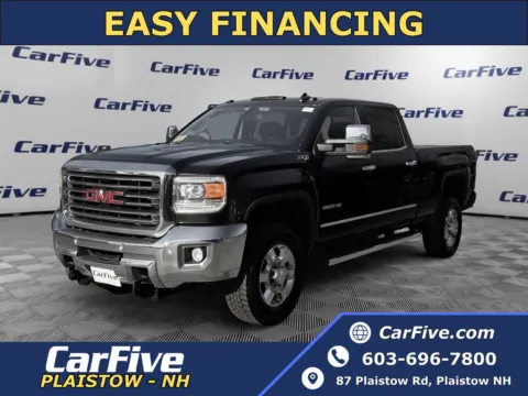 Black 2017 GMC Sierra 2500HD SLT for sale in Plaistow, NH