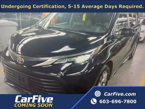Black 2024 Toyota Sienna LE for sale in Plaistow, NH