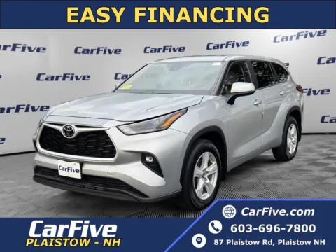 Silver 2023 Toyota Highlander LE for sale in Plaistow, NH