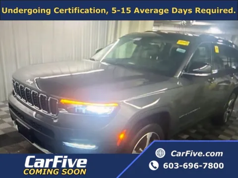 Gray 2023 Jeep Grand Cherokee L Limited for sale in Plaistow, NH