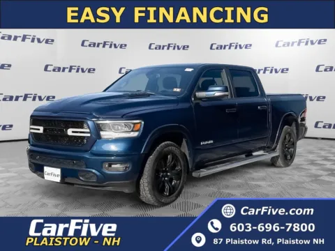 Blue 2019 Ram 1500 Laramie for sale in Plaistow, NH