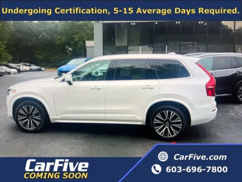 White 2022 Volvo XC90 T6 Momentum for sale in Plaistow, NH
