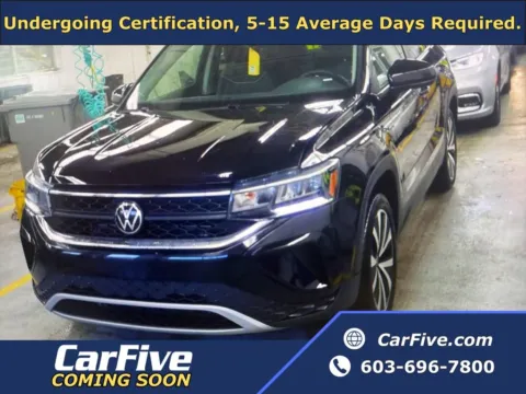Black 2024 Volkswagen Taos 1.5T SE for sale in Plaistow, NH