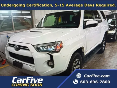 White 2024 Toyota 4Runner TRD Off-Road for sale in Plaistow, NH