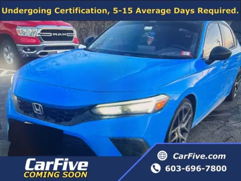 Blue 2022 Honda Civic Sport for sale in Plaistow, NH