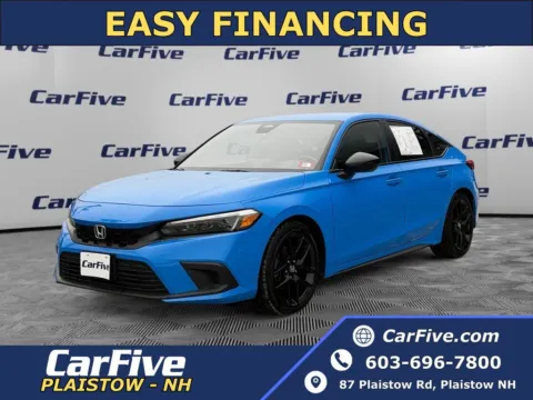 Blue 2022 Honda Civic Sport for sale in Plaistow, NH