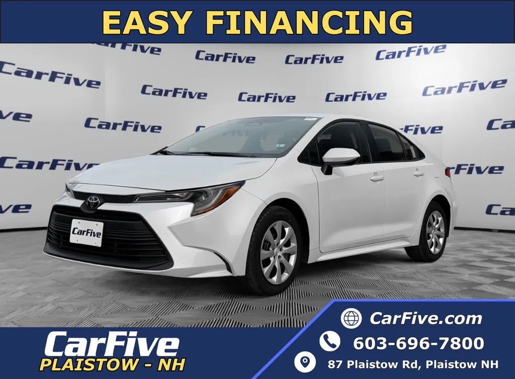 White 2024 Toyota Corolla LE for sale in Plaistow, NH
