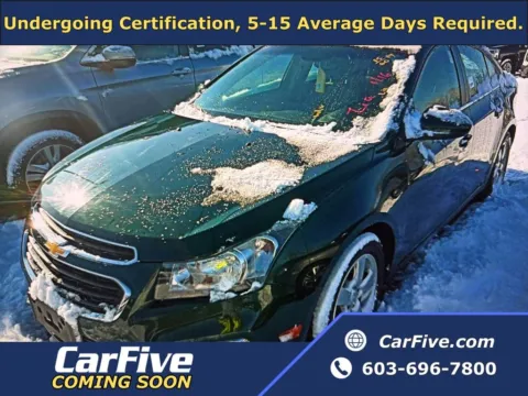 Green 2015 Chevrolet Cruze 1LT for sale in Plaistow, NH