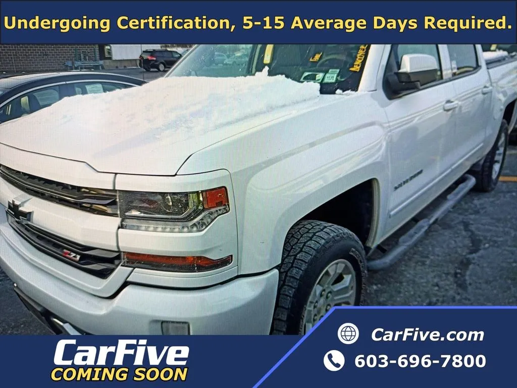 White 2017 Chevrolet Silverado 1500 LT for sale in Plaistow, NH