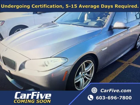 Gray 2016 BMW 5 Series 550i for sale in Plaistow, NH