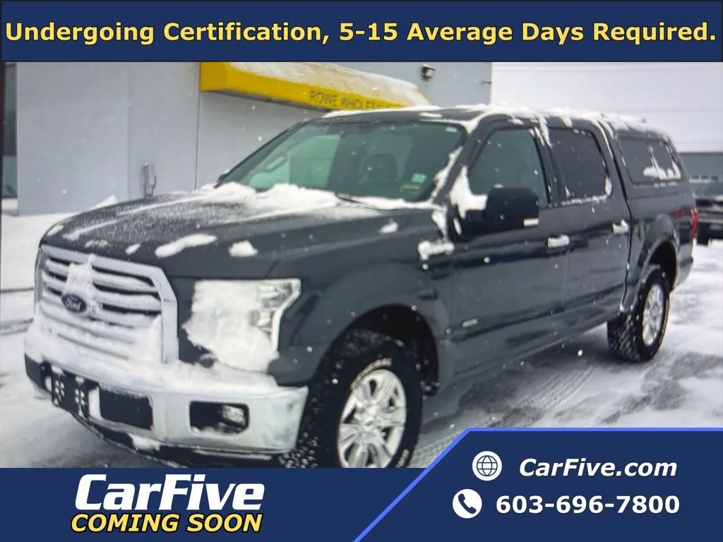 Gray 2016 Ford F-150 XLT for sale in Plaistow, NH