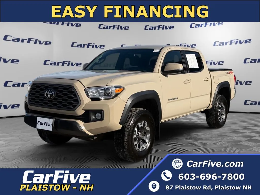 Beige 2017 Toyota Tacoma SR5 for sale in Plaistow, NH