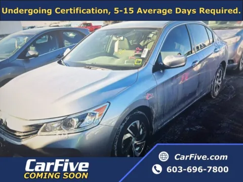 Silver 2017 Honda Accord LX for sale in Plaistow, NH