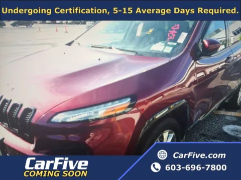 Red 2018 Jeep Cherokee Latitude for sale in Plaistow, NH