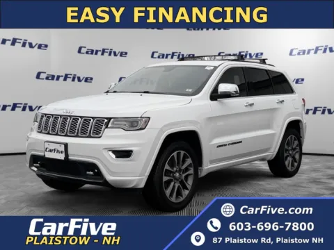 White 2018 Jeep Grand Cherokee Overland for sale in Plaistow, NH