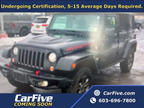 Black 2017 Jeep Wrangler Unlimited Rubicon Recon for sale in Plaistow, NH