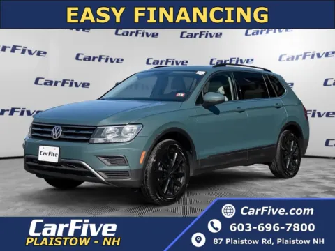 Blue 2019 Volkswagen Tiguan 2.0T SE for sale in Plaistow, NH