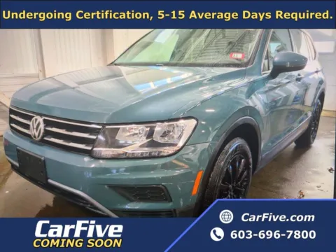 Blue 2019 Volkswagen Tiguan 2.0T SE for sale in Plaistow, NH