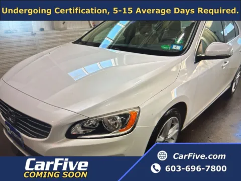 White 2015 Volvo S60 T5 Premier for sale in Plaistow, NH