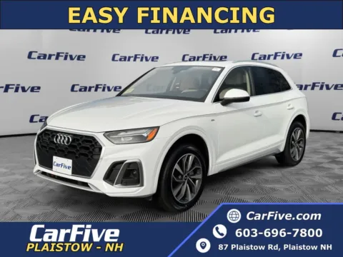 White 2022 Audi Q5 45 S line Premium for sale in Plaistow, NH
