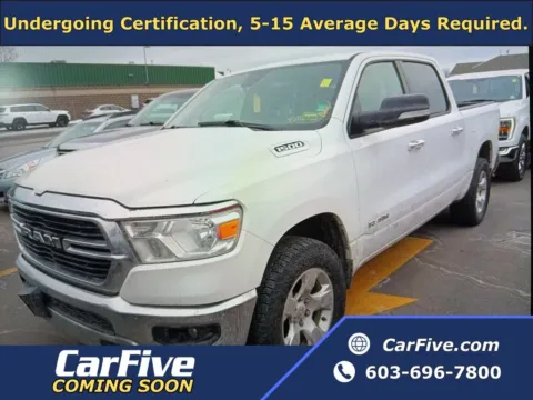 White 2020 Ram 1500 Big Horn/Lone Star for sale in Plaistow, NH