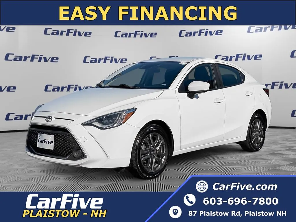 Red 2019 Toyota Yaris XLE for sale in Plaistow, NH