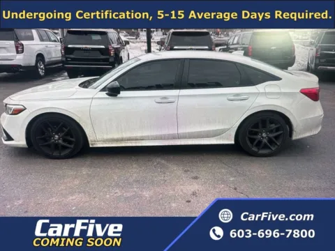 White 2024 Honda Civic Sport for sale in Plaistow, NH