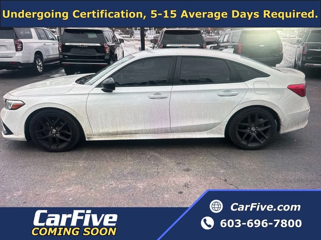 White 2024 Honda Civic Sport for sale in Plaistow, NH