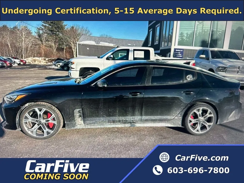 Black 2019 Kia Stinger GT for sale in Plaistow, NH
