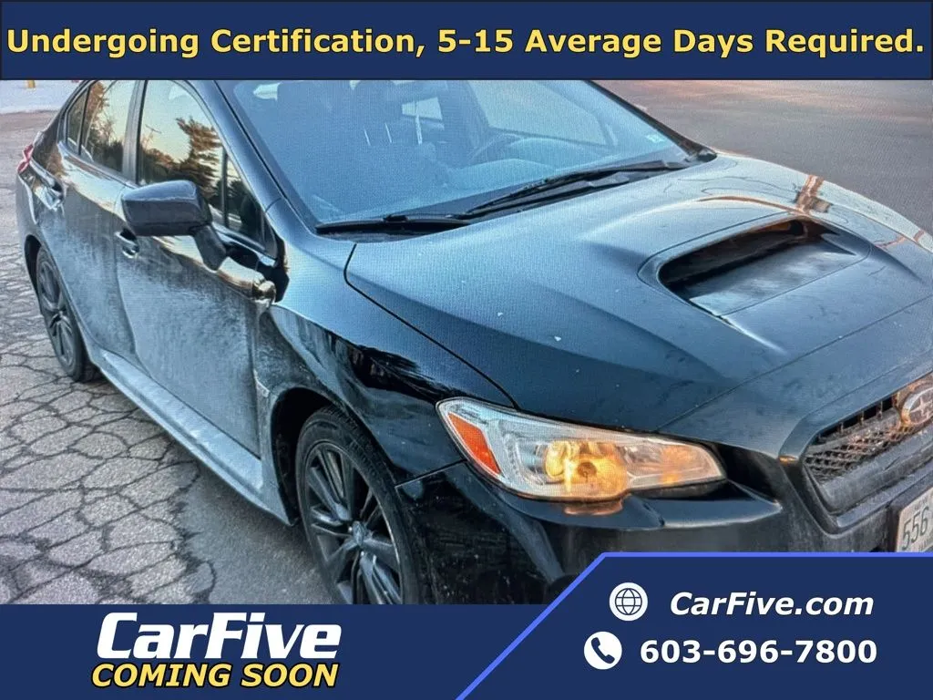 Black 2015 Subaru Impreza WRX for sale in Plaistow, NH