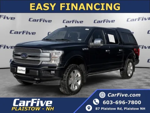 Black 2018 Ford F-150 Platinum for sale in Plaistow, NH