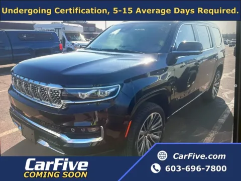 Black 2022 Jeep Grand Wagoneer Series III for sale in Plaistow, NH