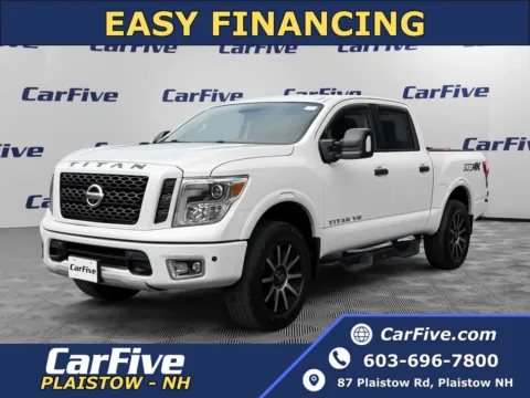 White 2018 Nissan Titan PRO-4X for sale in Plaistow, NH