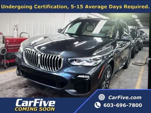 Gray 2021 BMW X5 xDrive40i for sale in Plaistow, NH