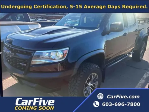 Black 2018 Chevrolet Colorado ZR2 for sale in Plaistow, NH