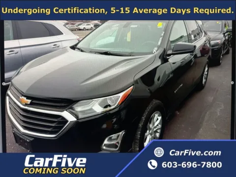 Black 2019 Chevrolet Equinox LT for sale in Plaistow, NH