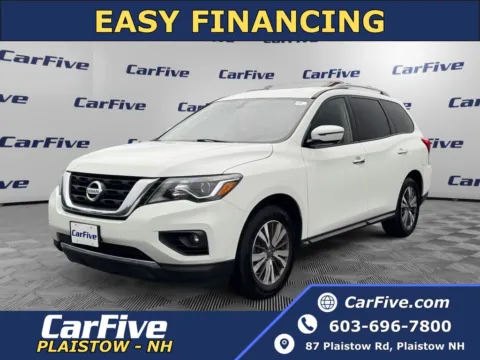 White 2017 Nissan Pathfinder SL for sale in Plaistow, NH