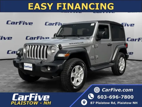 Silver 2018 Jeep Wrangler Sport S for sale in Plaistow, NH