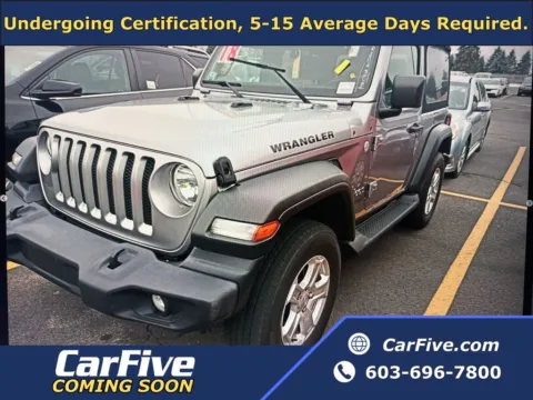 Silver 2018 Jeep Wrangler Sport S for sale in Plaistow, NH
